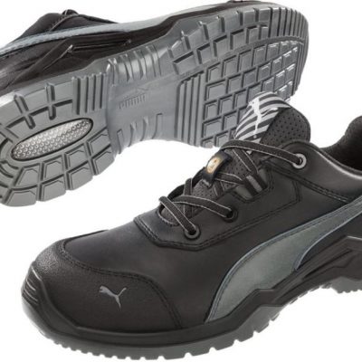 PUMA Safety Velocity 2.0 S1P Blu, Penetration Blue UK Protection Cap Low Men, Safety – FGT SRC Heat-Resistant Fibreglass Work 12 Shoe Shoe